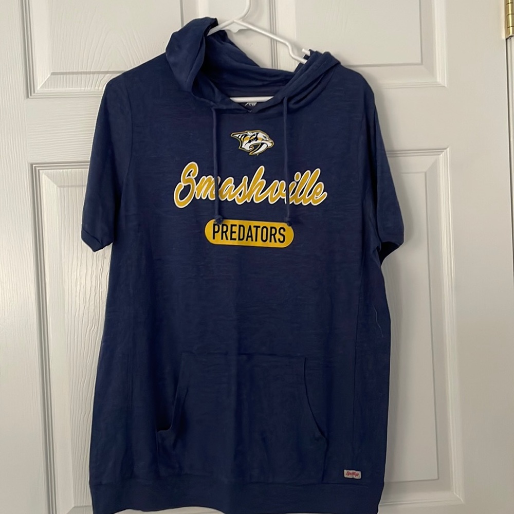 Ladies Smashville Predators tee with hood